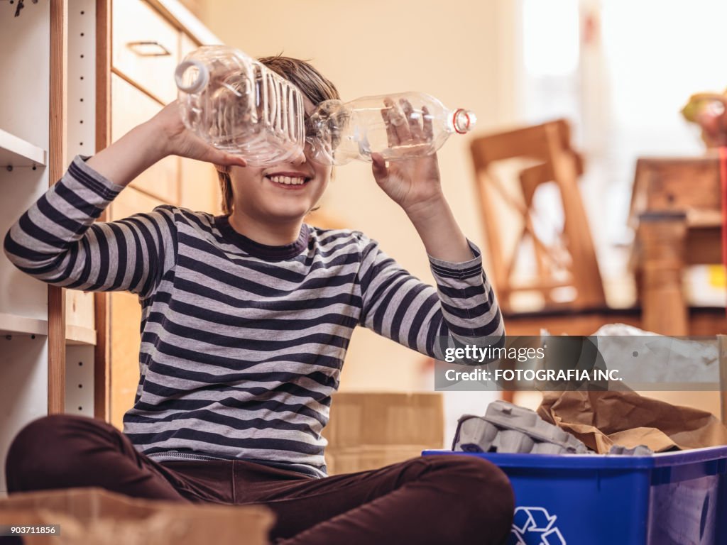 Reciclaje en la vida diaria