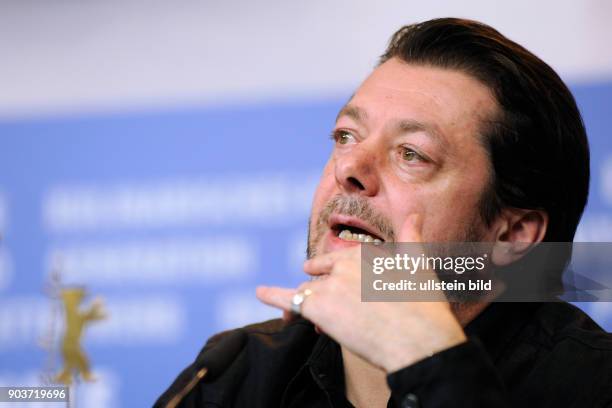 Regisseur Thomas Arslan während der Pressekonferenz zum Film HELLE NÄCHTE - BRIGHT NIGHTS anlässlich der 67. Berlinale