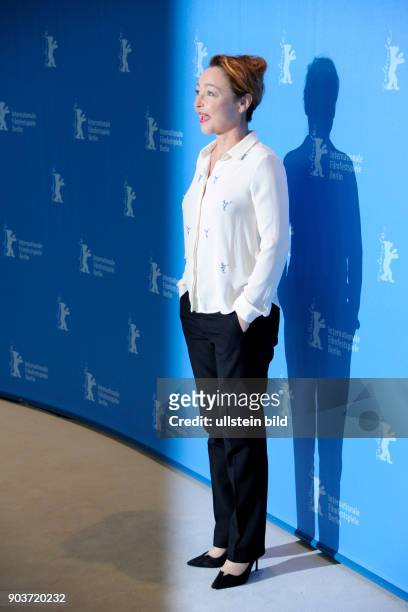 Schauspielerin Catherine Frot während des Photo Calls zum Film SAGE FEMME - THE MIDWIFE anlässlich der 67. Berlinale