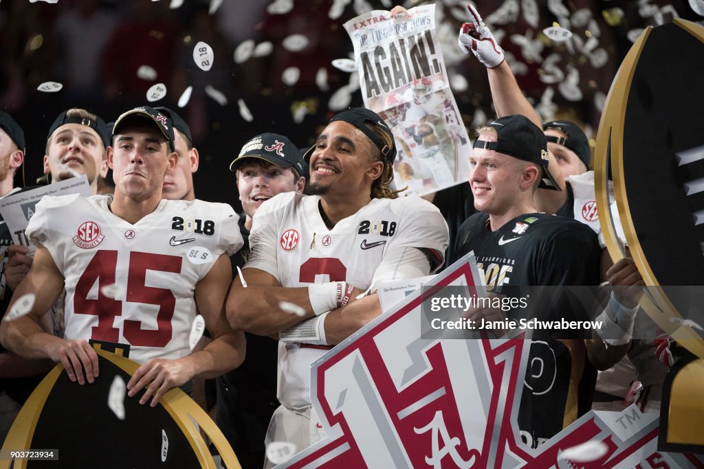 CFP National Championship presented by AT&T - Alabama v Georgia