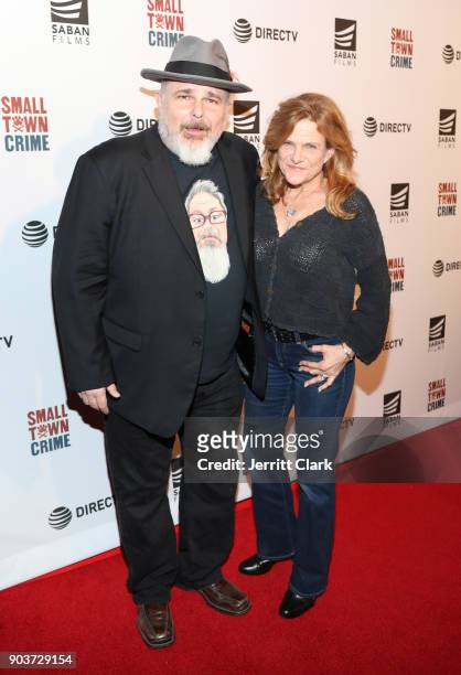 Actors Jeremy Ratchford and Dale Dickey attend a Special Screening Of "Small Town Crime" at the Vista Theatre on January 10, 2018 in Los Angeles,...
