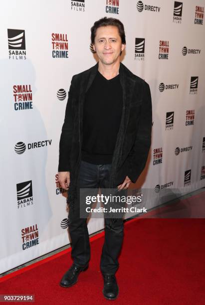 Clifton Collins Jr. Attends the Special Screening Of "Small Town Crime" at the Vista Theatre on January 10, 2018 in Los Angeles, California.