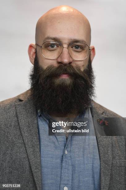 Regisseur Jakob Lass während der Pressekonferenz zum Film TIGER GIRL anlässlich der 67. Berlinale