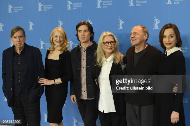 Schauspieler Timothy Spall, Schauspielerin Patricia Clarkson, Schauspieler Cillian Murphy, Regisseurin Sally Potter, Schauspieler Bruno Ganz und...