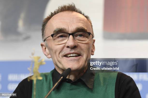 Regisseur Danny Boyle bei der Pressekonferenz zum Film T2 TRAINSPOTTING anlässlich der 67. Berlinale