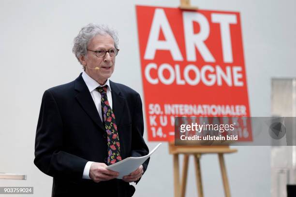 Raimund Thomas erhält den mit 10 000 Euro dotierten Art-Cologne-Preis 2016. Mit der Auszeichnung werden jährlich eine Persönlichkeit geehrt, die sich...