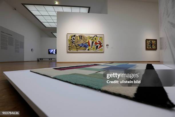 Die Austellung "Fernand Léger. Malerei im Raum" gastiert vom 09. April bis 03. Juli 2016 im Museum Ludwig Köln. Das Bild zeigt die Werke von Fernand...