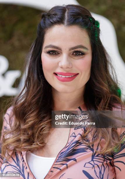 Model Marisa Jara attends the C&A new collection event at Maria Luz y Sabor space on January 11, 2018 in Madrid, Spain.