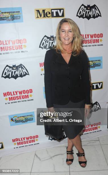 Actress Erin Murphy attends The Batman '66 Exhibit Opening held at The Hollywood Museum on January 10, 2018 in Hollywood, California.