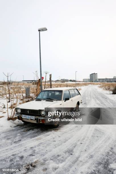 Altes Auto Stadtteil Laugarnes - Reykjavik