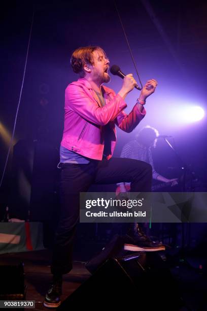 Kaiser Chiefs "Stay Together"-Tour Ricky Wilson , Andrew "Whitey" White , Simon Rix , Nick "Peanut" Baines und Vijay Mistry Essigfabrik, Siegburger...