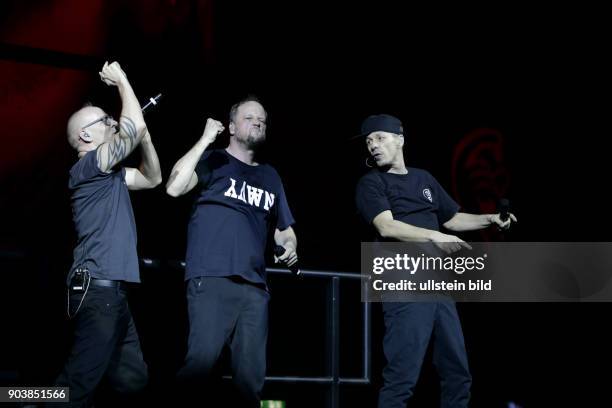 Die Fantastischen Vier "Vier und JetztÒ-Tour Die Fantastischen Vier bestehen aus Thomas D. , Michi Beck , Smudo und And.Ypsilon Lanxess-Arena Köln