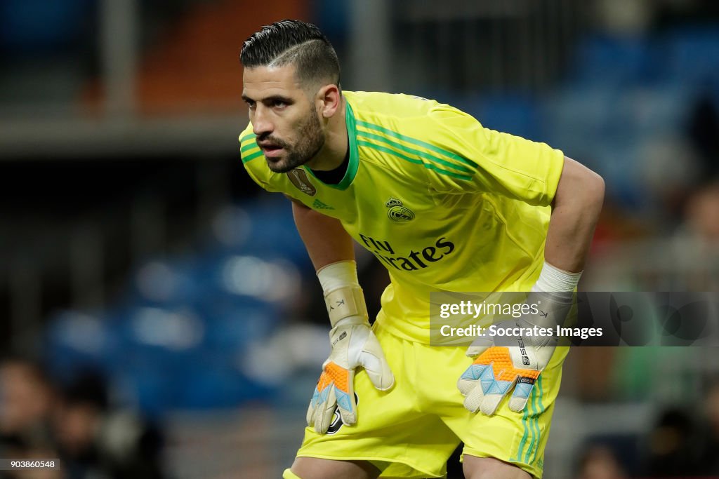 Real Madrid v Numancia - Spanish Copa del Rey