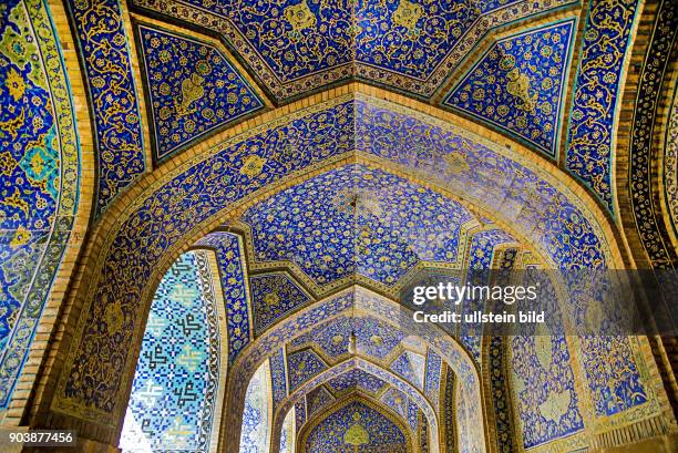 Moschee Masjid-e Imam , Isfahan, Esfahan, Iran, IRN, Islamische Republik Iran, Gottesstaat, Persien, Vorderasien, Schiiten, Islam, Muslime,...