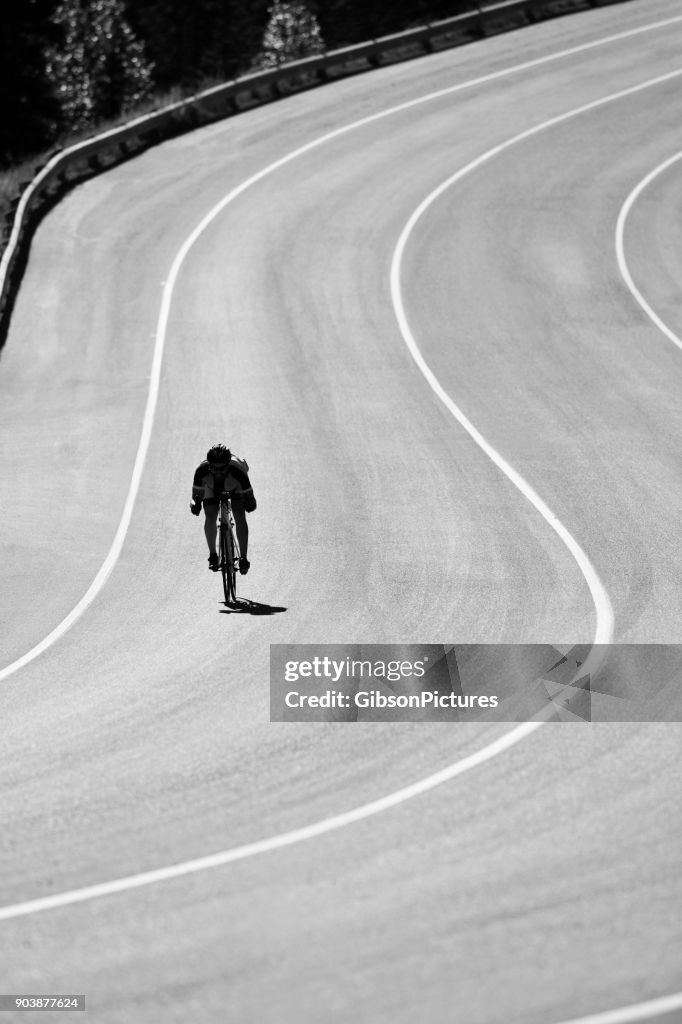 Road Bicycle Racer Man