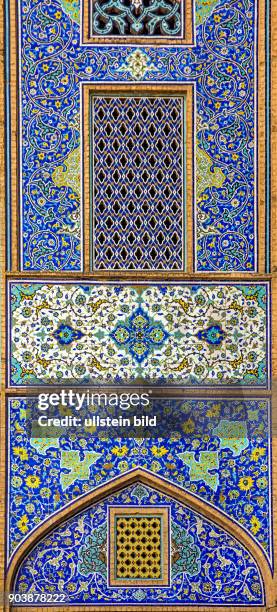 Shaikh-Lotfullah-Moschee, Isfahan, Esfahan, Iran, IRN, Islamische Republik Iran, Gottesstaat, Persien, Vorderasien, Schiiten, Islam, Muslime,...