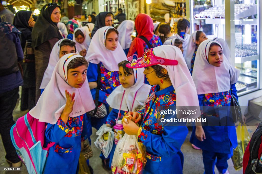 Schulausflug, Der Grosse Basar, Isfahan