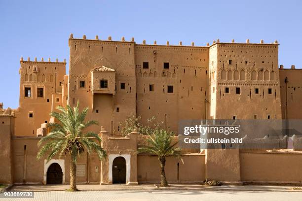 Nordafrika, MAR, Marokko, Ouarzazate, Bedeutendste Sehenswuerdigkeit ist die Kasbah von Taourirt, die Anfang des 18. Jh. Errichtet und bis in die...