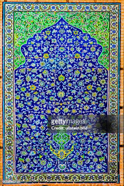 Shaikh-Lotfullah-Moschee, Isfahan, Esfahan, Iran, IRN, Islamische Republik Iran, Gottesstaat, Persien, Vorderasien, Schiiten, Islam, Muslime,...