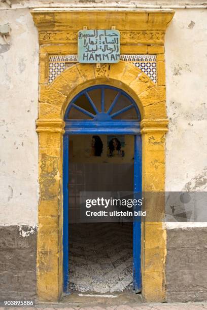 Nordafrika, MAR, Marokko, Aus dem Leben der marokkkanischen Bevoelkerung ist ein Hammam als Ort der Reinigung und Treffpunkt des gesellschaftlichen...