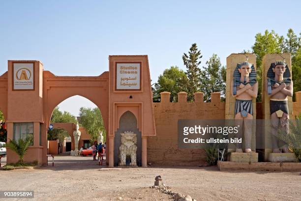 Nordafrika, MAR, Marokko, Quarzazate. Ouarzazate hat sich in den letzten Jahren zum regionalen Zentrum der Filmindustrie in Marokko entwickelt.Hier...