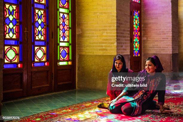 Nasir al Molk-Moschee, Iran, IRN, Shiraz, Schiras, Schiraz, Garten des Iran, Islamische Republik Iran, Gottesstaat, Persien, Vorderasien, Schiiten,...