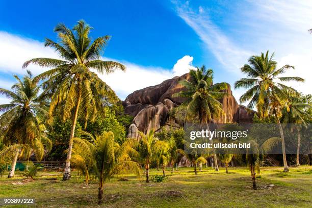 La Digue, drittgroesste Insell, L'Union Estate, Seychellen, Seychelles, SYC, Inselstaat, Africa, Afrika, Suedliches Afrika, Westkueste, Afrasia,...