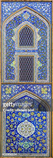 Shaikh-Lotfullah-Moschee, Isfahan, Esfahan, Iran, IRN, Islamische Republik Iran, Gottesstaat, Persien, Vorderasien, Schiiten, Islam, Muslime,...
