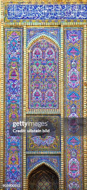 Nasir al Molk-Moschee, Iran, IRN, Shiraz, Schiras, Schiraz, Garten des Iran, Islamische Republik Iran, Gottesstaat, Persien, Vorderasien, Schiiten,...