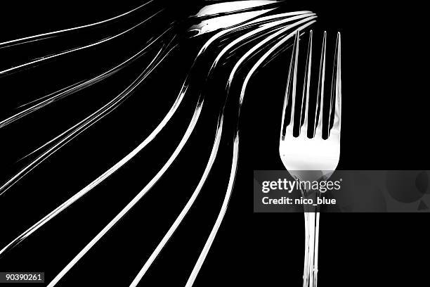 silverware - silverware pattern stock pictures, royalty-free photos & images