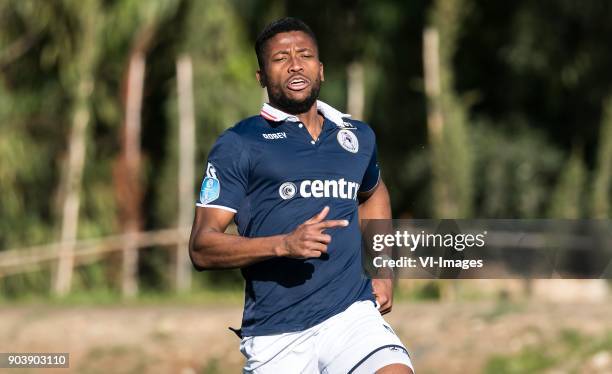 Fred Friday of Sparta during the friendly match between Sparta Rotterdam and 1 FC Kaiserslautern at Dama de Noche on January 11, 2018 in Marbella,...