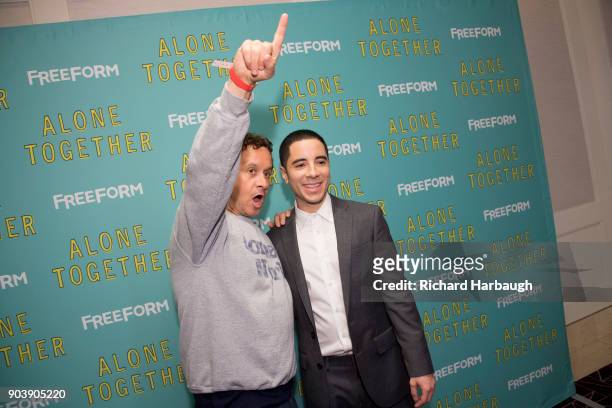 Freeform's "Alone Together" premiere screening at The London hotel in West Hollywood, Calif. Featuring stars and co-creators Esther Povitsky and...