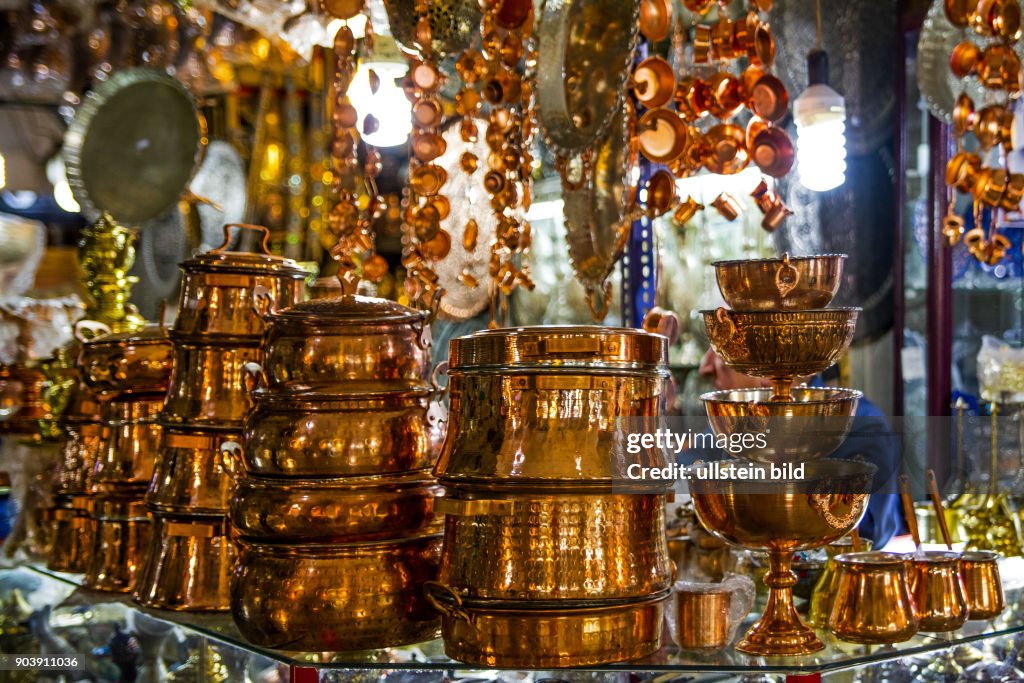Kupferkessel, Der Grosse Basar, Isfahan