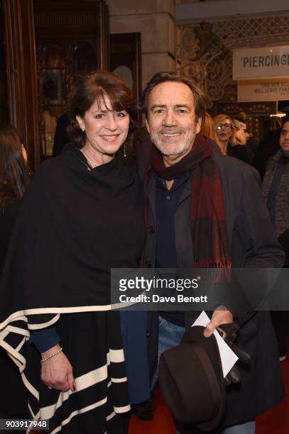 Rosemarie Ford and Robert Lindsay attend the West End opening of Bob Dylan and Conor McPherson's Girl from the North Country at Noel Coward Theatre...