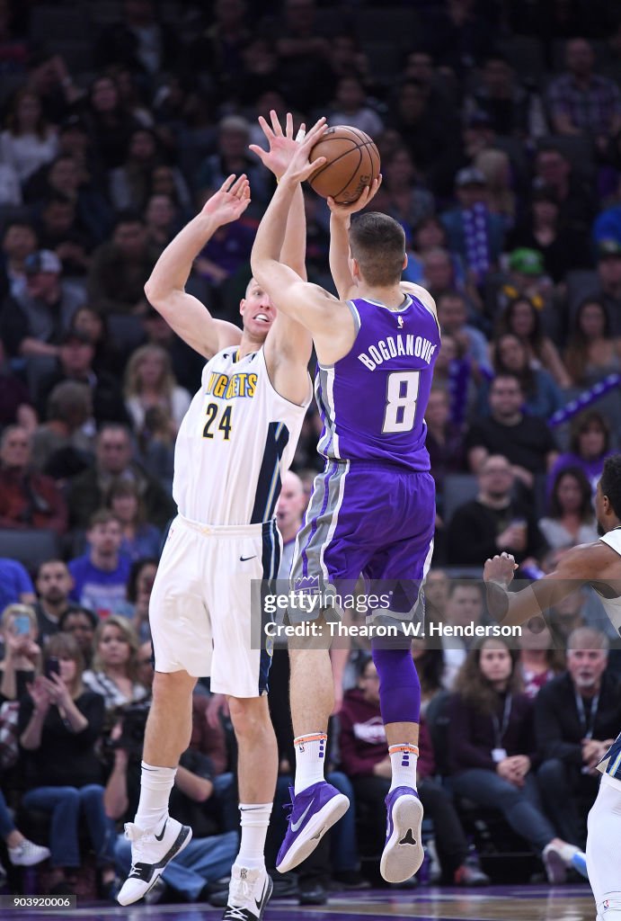 Denver Nuggets v Sacramento Kings