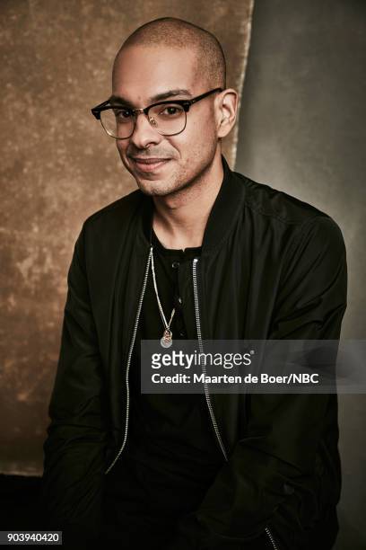 NBCUniversal Portrait Studio, January 2018 -- Pictured: Yassir Lester, "Champions" --