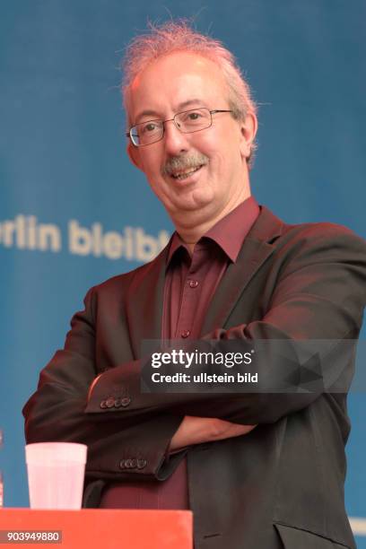Kandidat Christian Hanke auf dem Sommerfest der Berliner SPD im Vorfeld der Wahlen zum Berliner Abgeordnetenhaus