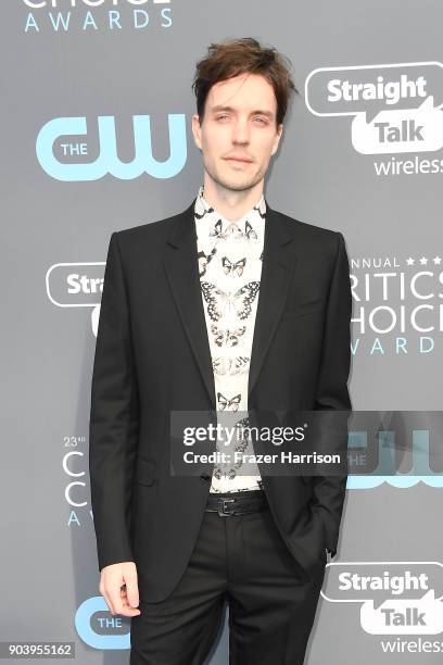 Makeup artist Arjen Tuiten attends The 23rd Annual Critics' Choice Awards at Barker Hangar on January 11, 2018 in Santa Monica, California.