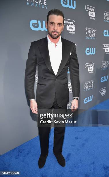 Actor Skeet Ulrich attends The 23rd Annual Critics' Choice Awards at Barker Hangar on January 11, 2018 in Santa Monica, California.