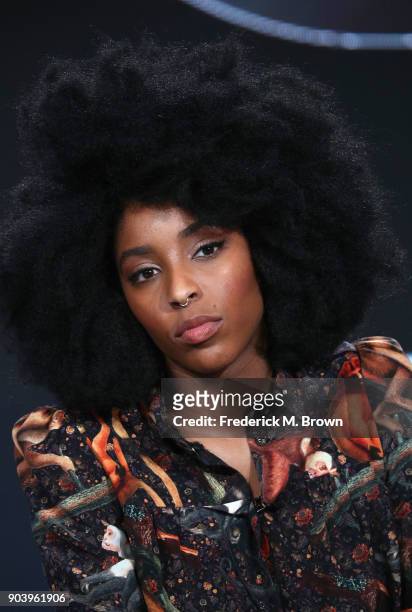 Creator/executive producer and star Jessica Williams of the television show 2 Dope Queens speaks onstage during the HBO portion of the 2018 Winter...