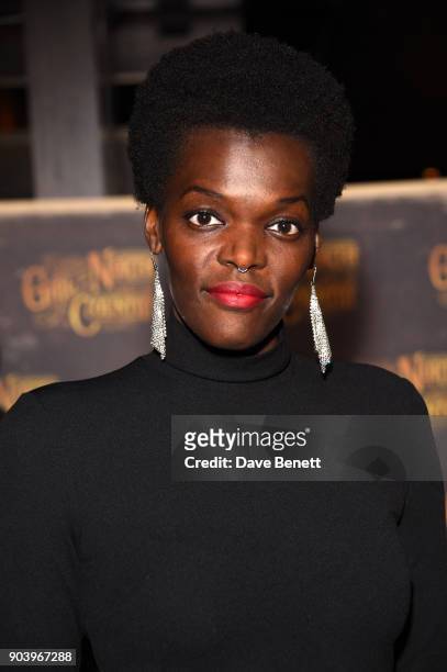 Sheila Atim attends the after party of Bob Dylan and Conor McPherson's "Girl from the North Country" at Mint Leaf following a sell out critically...