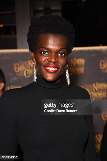 Sheila Atim attends the after party of Bob Dylan and Conor McPherson's "Girl from the North Country" at Mint Leaf following a sell out critically...