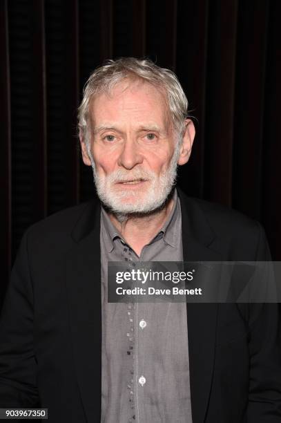 Karl Johnson attends the after party of Bob Dylan and Conor McPherson's "Girl from the North Country" at Mint Leaf following a sell out critically...