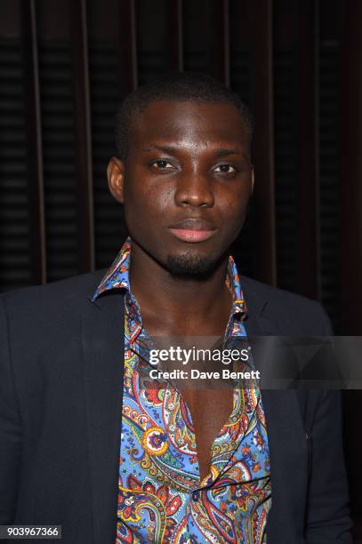 Emmanuel Kojo attends the after party of Bob Dylan and Conor McPherson's "Girl from the North Country" at Mint Leaf following a sell out critically...