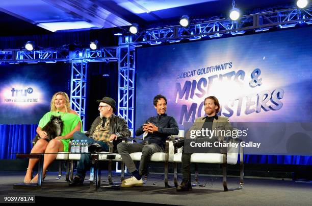 Actor Bridget Everett, Creator/writer/director Bobcat Goldthwait, Actors Danny Pudi and Seth Green of 'Bobcat Goldthwait's Misfits & Monsters' speak...