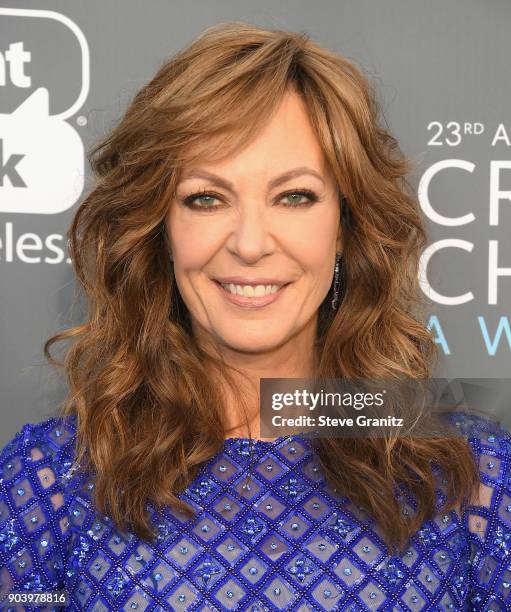 Actor Allison Janney attends The 23rd Annual Critics' Choice Awards at Barker Hangar on January 11, 2018 in Santa Monica, California.