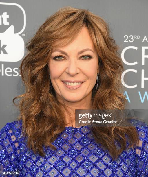 Actor Allison Janney attends The 23rd Annual Critics' Choice Awards at Barker Hangar on January 11, 2018 in Santa Monica, California.