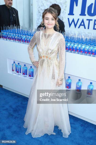 Actor Millicent Simmonds attends the 23rd Annual Critics' Choice Awards on January 11, 2018 in Santa Monica, California.