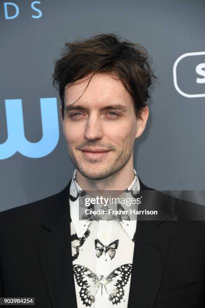 Makeup artist Arjen Tuiten attends The 23rd Annual Critics' Choice Awards at Barker Hangar on January 11, 2018 in Santa Monica, California.