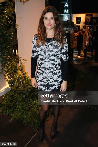 Actress Alice Pol attends the Vendorama Exhibition as Boucheron Celebrates its 160th Anniversary at Monnaie de Paris on January 11, 2018 in Paris,...